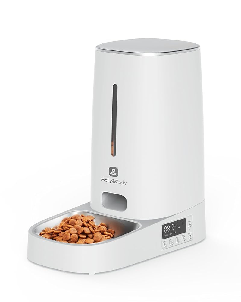 Intelligente Kattenvoerautomaat Timed & Gedoseerd Voeren