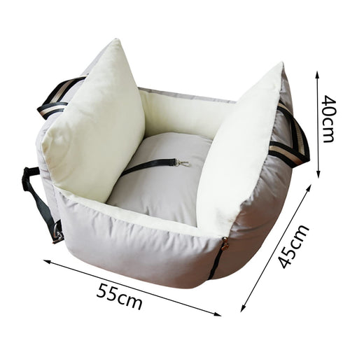 Comfortabele Reismat voor Huisdieren Dubbelzijdig Afneembaar en Wasbaar