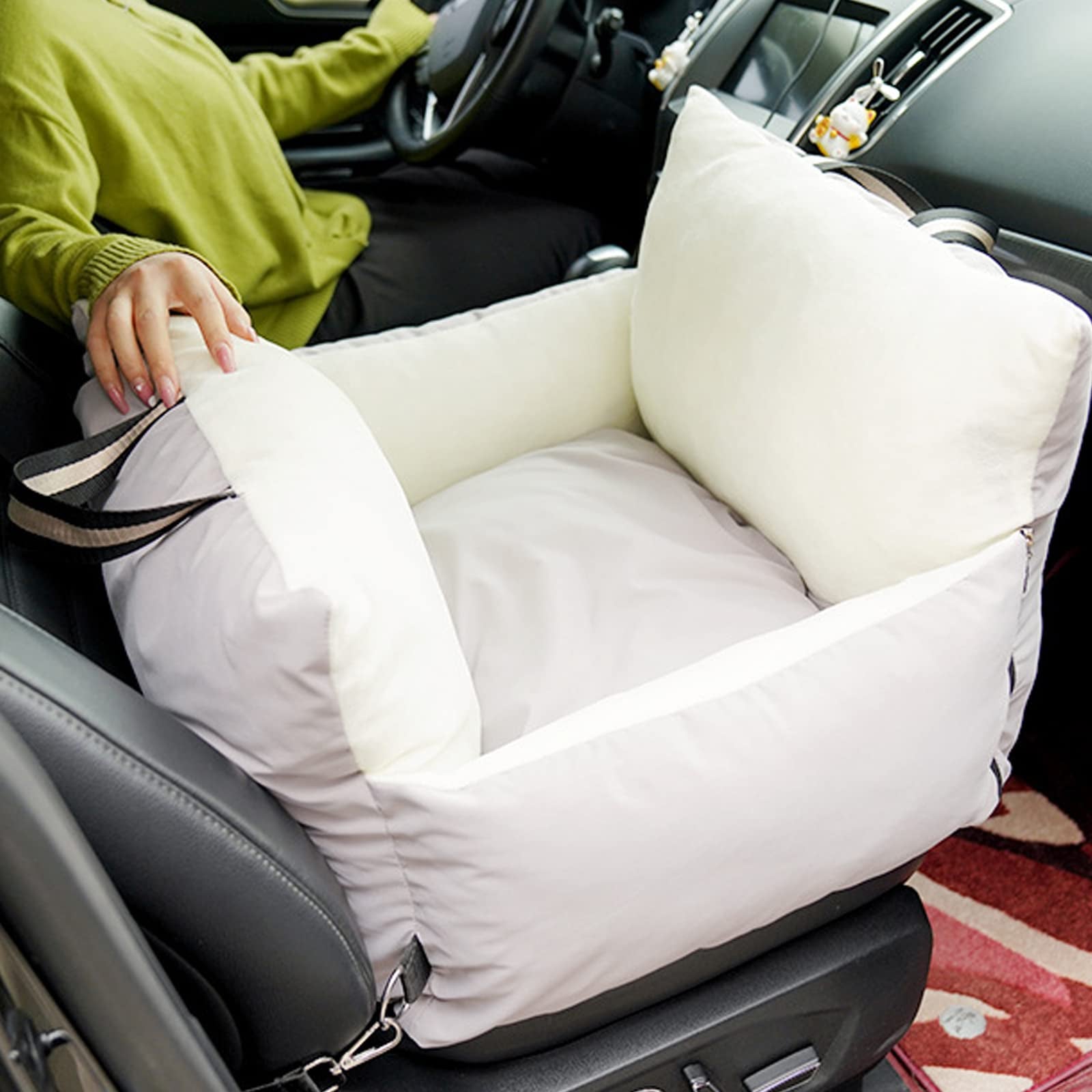 Comfortabele Reismat voor Huisdieren Dubbelzijdig Afneembaar en Wasbaar