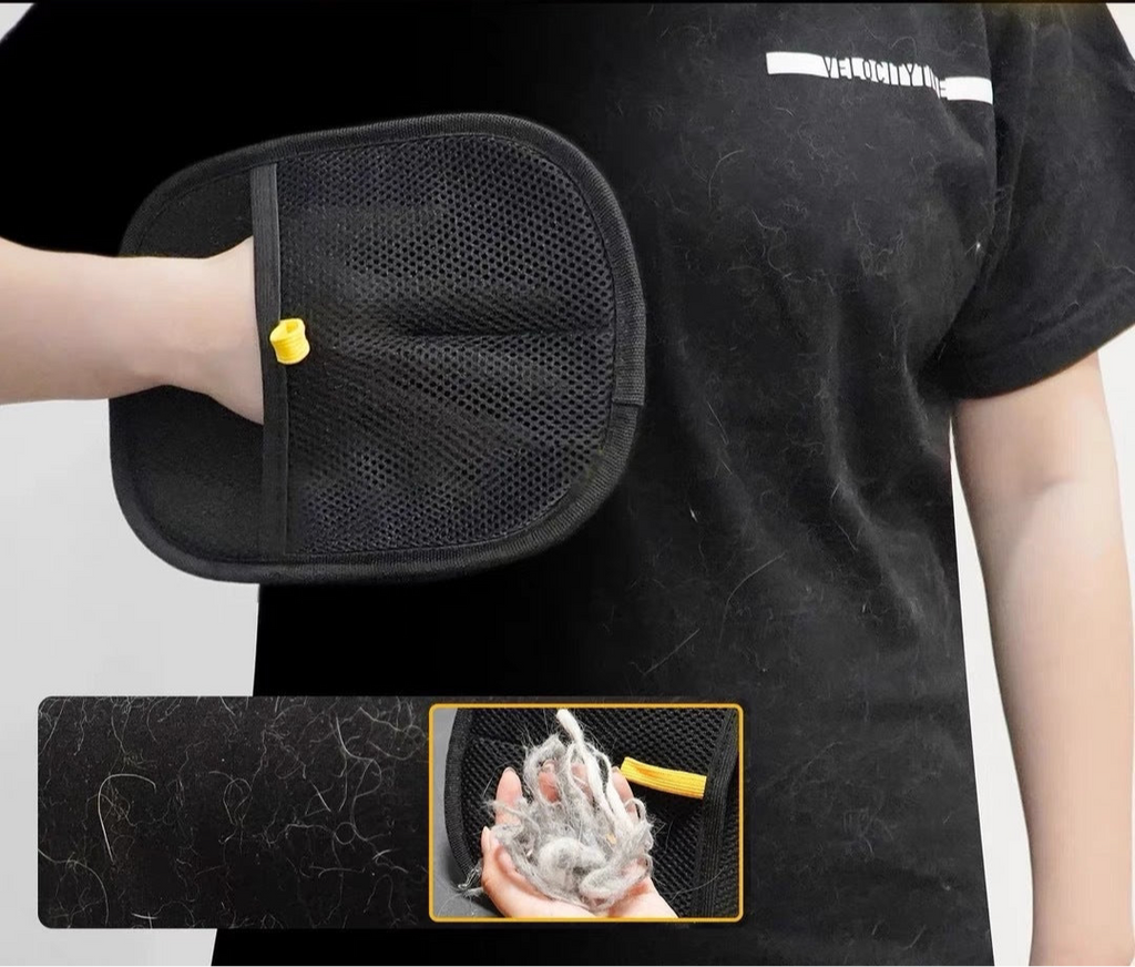 Verzorgingshandschoenen Haar Verwijderen & Vacht Masseren