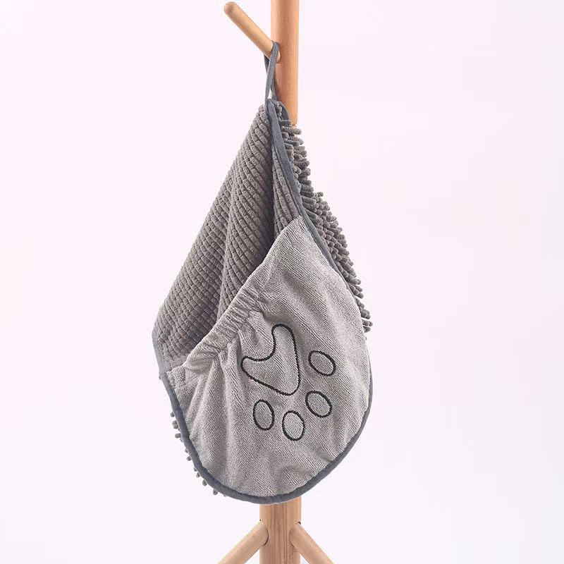 Super absorberende huisdier badhanddoek van chenille snel drogend en extra dik